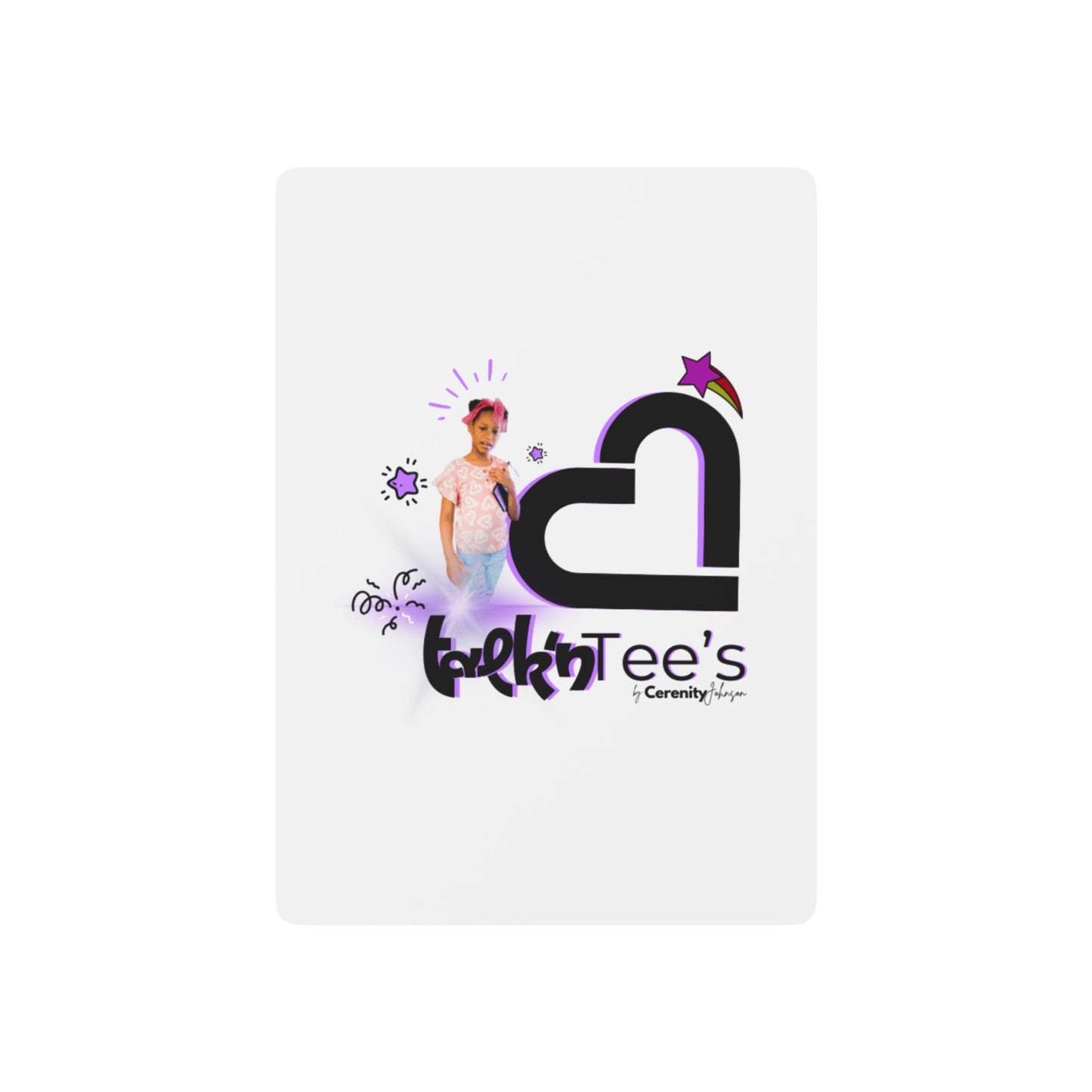 Cj's Talk'n Tee's Playing Cards - Perfect for Game Nights & Gifts